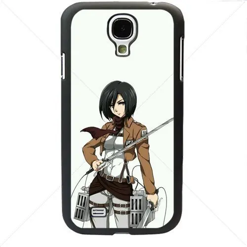 Funda Samsung Galaxy S4 Mikasa Ackerman — TPU negra