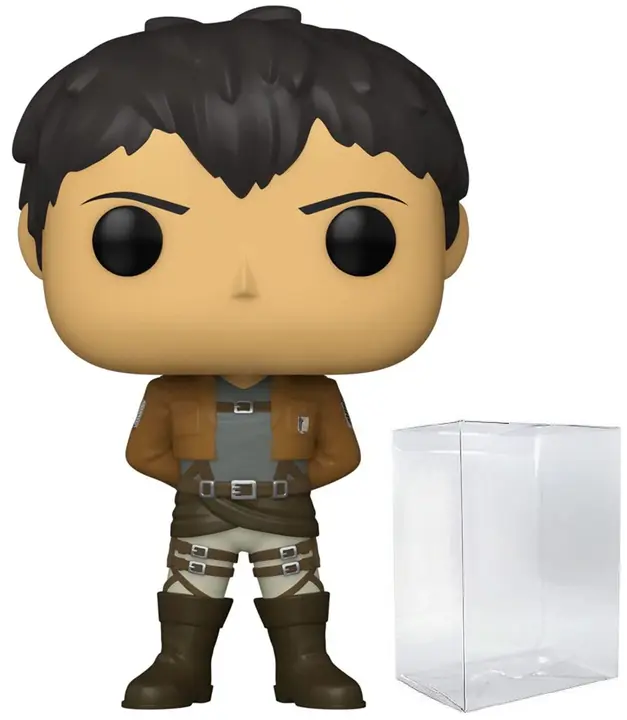 Funko Pop! Bertholdt Hoover con protector de caja