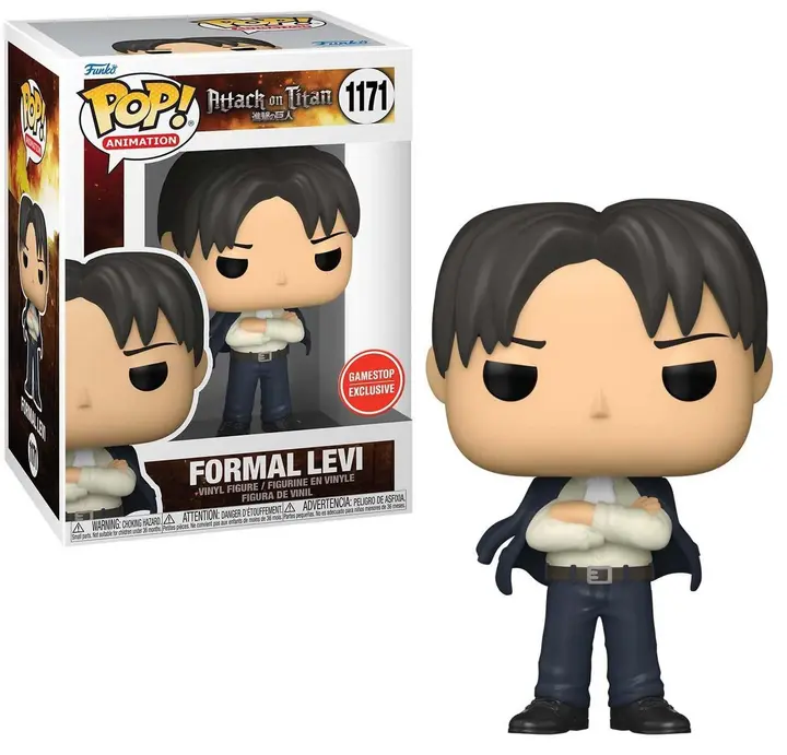 Funko Pop! Levi Ackerman con traje formal (Attack on Titan)