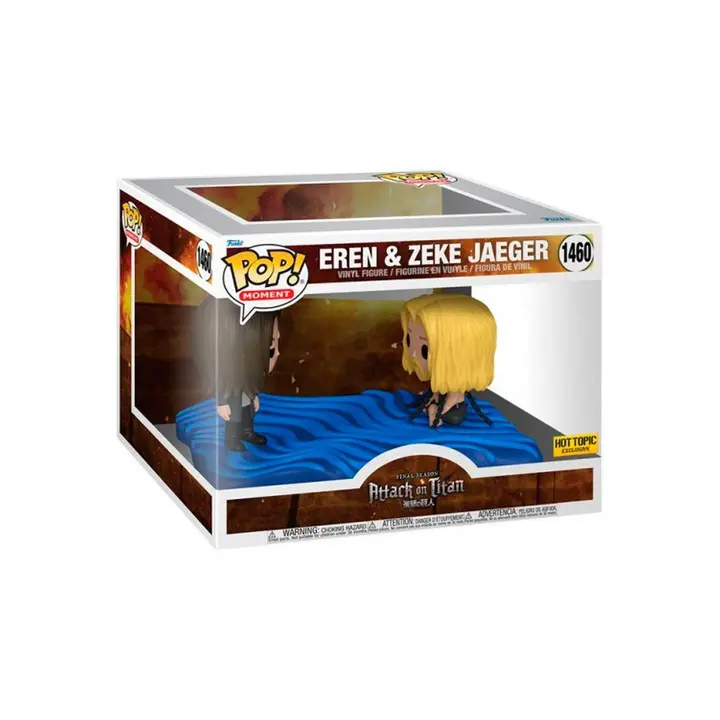 Funko Pop! Moment Eren y Zeke Jaeger (exclusivo Hot Topic)