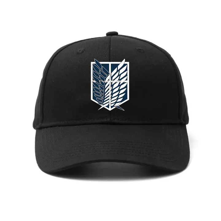 Gorra Alas de la Libertad bordada (Satdflie) — blanco, diseño 1