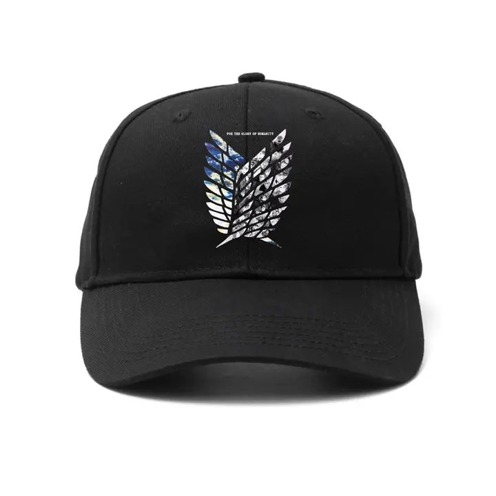 Gorra Alas de la Libertad bordada (Satdflie) — blanco, diseño 3