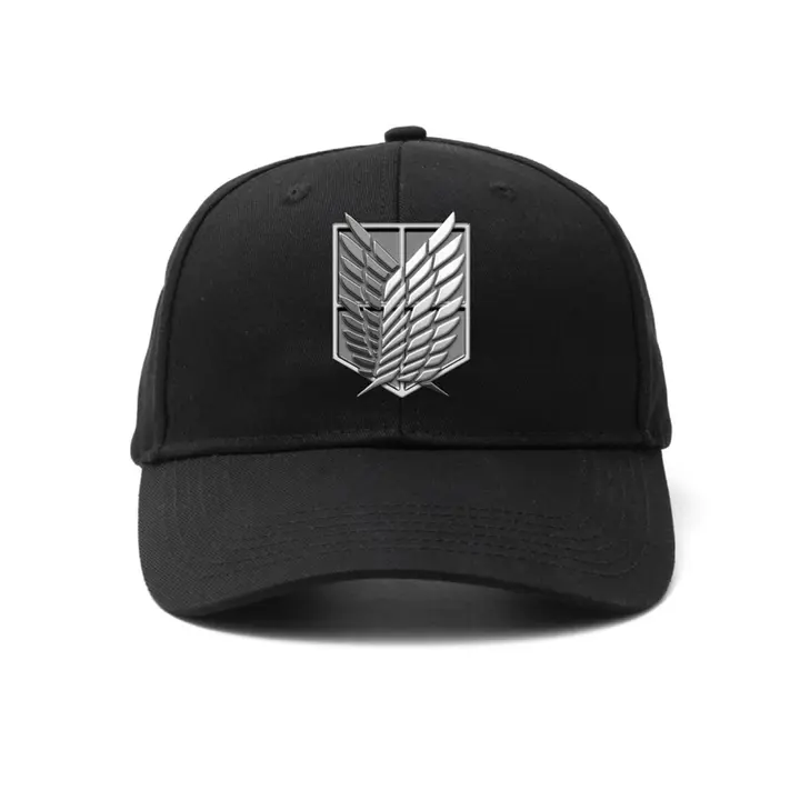 Gorra Alas de la Libertad bordada (Satdflie) — blanco, diseño 7