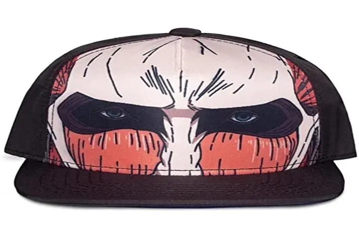 Gorra snapback Attack on Titan «Titán Colosal» (Difuzed) — negro