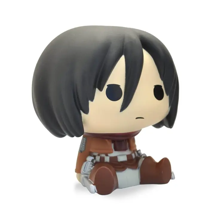Hucha chibi Mikasa Ackerman de Attack on Titan (Plastoy, 12 cm)