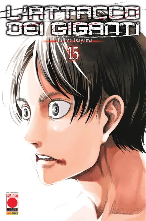 L'attacco dei giganti 15 — manga en italiano (Planet Manga)