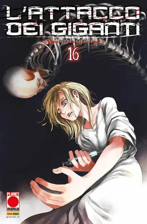 L'attacco dei giganti 16 — manga en italiano (Planet Manga)