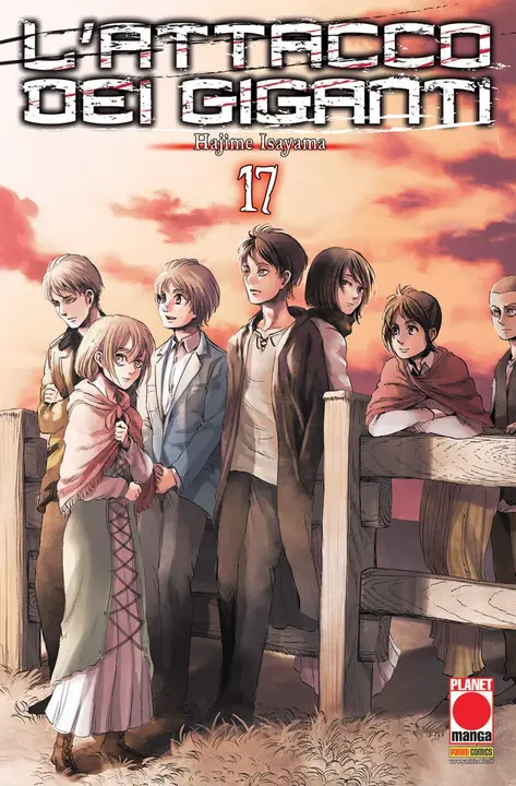 L'attacco dei giganti 17 — manga en italiano (Planet Manga)