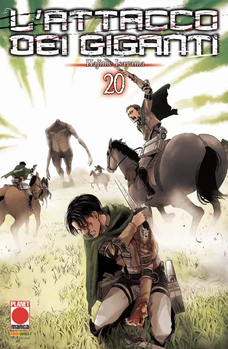 L'attacco dei giganti 20 — manga en italiano (Planet Manga)