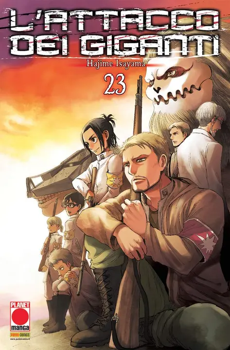 L'attacco dei giganti 23 — manga en italiano (Planet Manga)