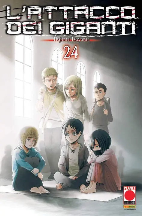 L'attacco dei giganti 24 — manga en italiano (Planet Manga)