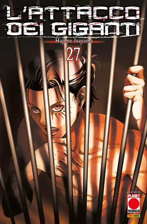 L'attacco dei giganti 27 — manga en italiano (Planet Manga)