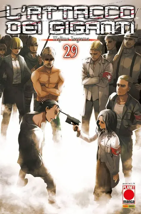 L'attacco dei giganti 29 — manga en italiano (Planet Manga)