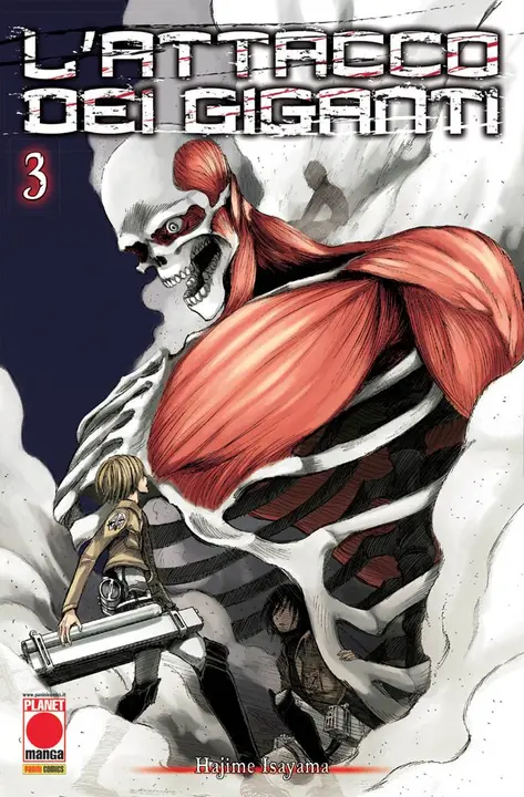 L'attacco dei giganti 3 — manga en italiano (Planet Manga)