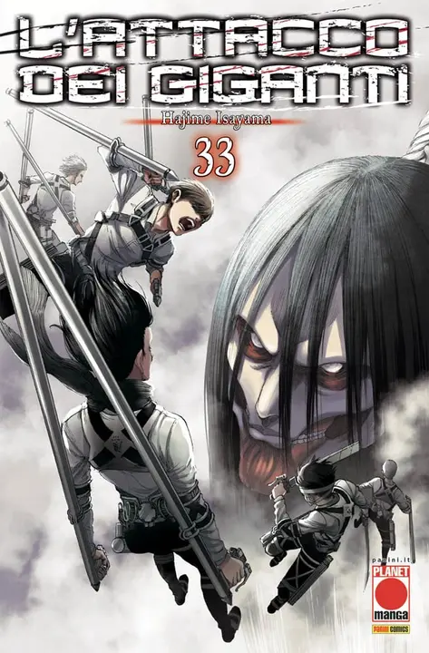 L'attacco dei giganti 33 — manga en italiano (Planet Manga)