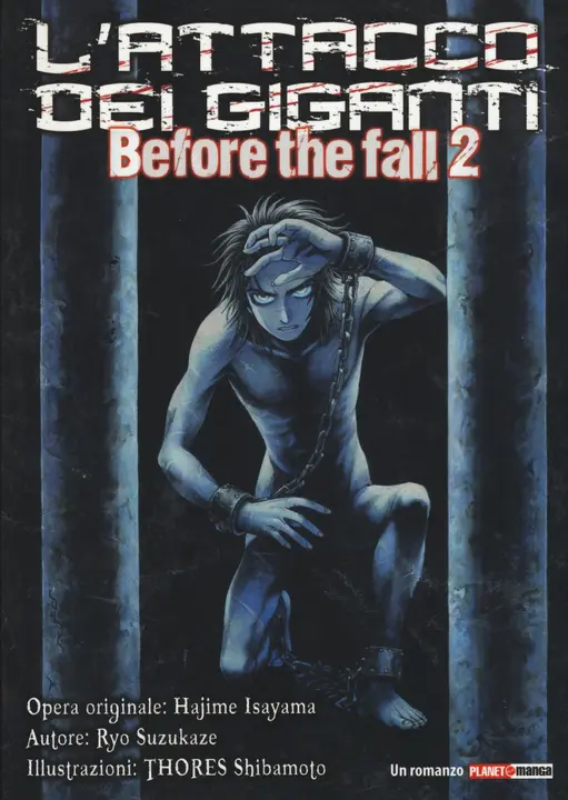 L'attacco dei giganti: Before the Fall 2 (novela) — en italiano (Panini)