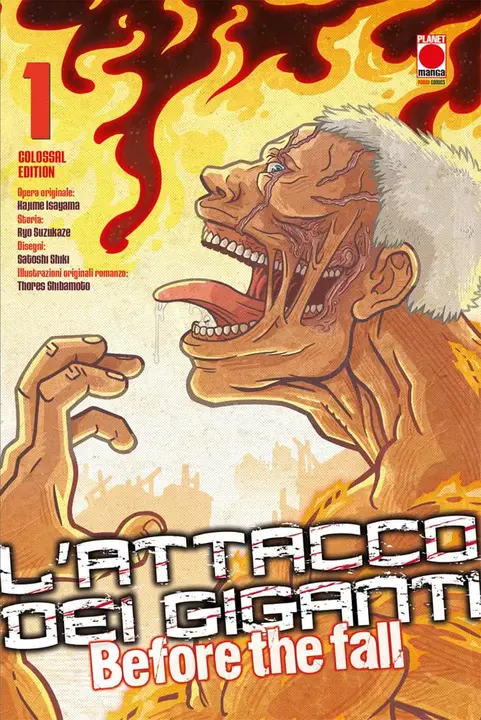 L'attacco dei giganti: Before the Fall — Colossal Edition 1 (Panini)