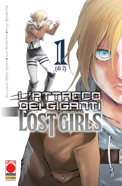 L'attacco dei giganti: Lost Girls 1 — manga en italiano (Planet Manga)