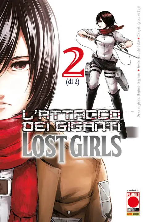 L'attacco dei giganti: Lost Girls 2 — manga en italiano (Planet Manga)