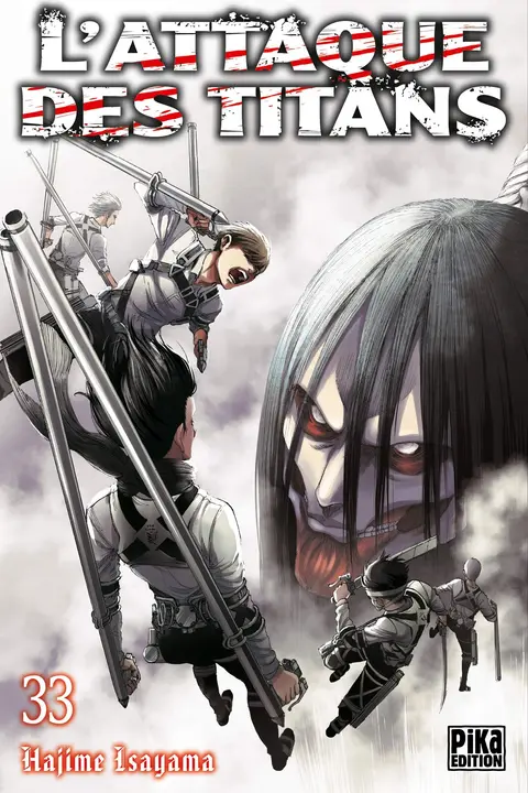 L'Attaque des Titans 33 — manga en francés (Pika)