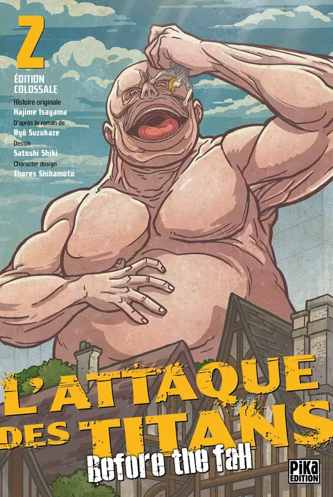 L'Attaque des Titans: Before the Fall — Édition Colossale en francés (Pika)