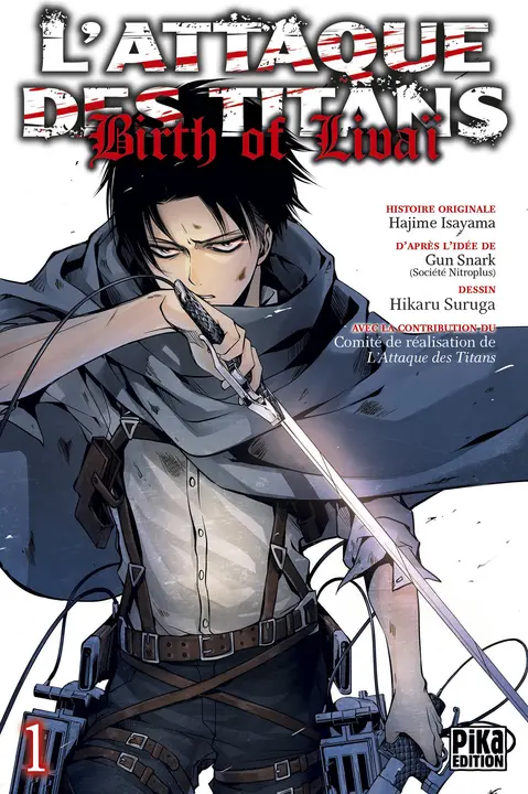 L'Attaque des Titans: Birth of Livaï 1 — manga en francés (Pika)
