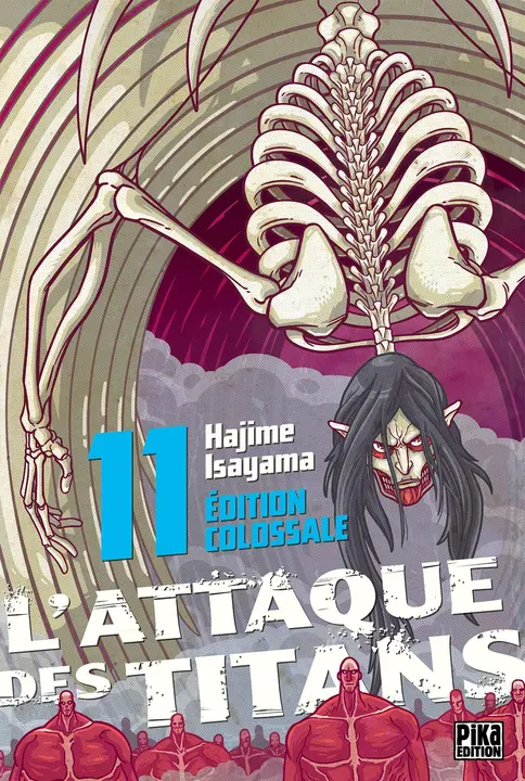 L'Attaque des Titans Édition Colossale 11 — en francés (Pika)