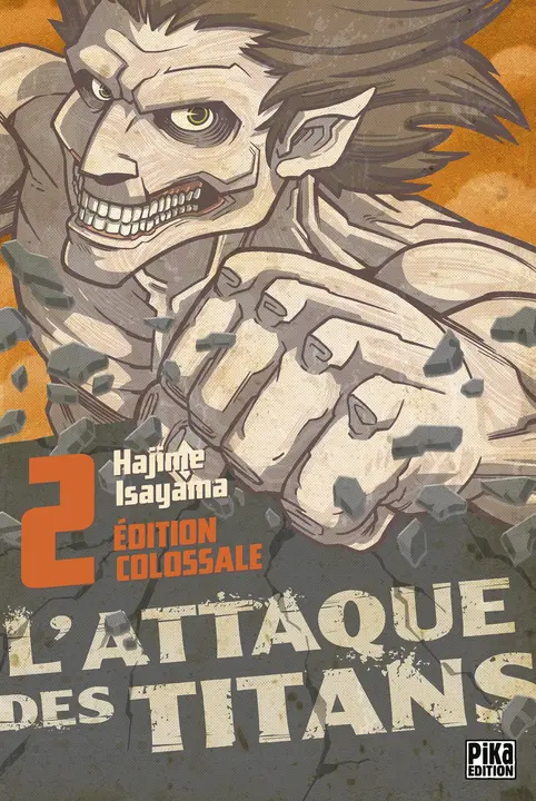 L'Attaque des Titans Édition Colossale 2 — en francés (Pika)