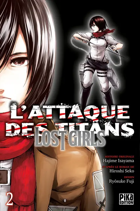 L'Attaque des Titans: Lost Girls 2 — manga en francés (Pika)