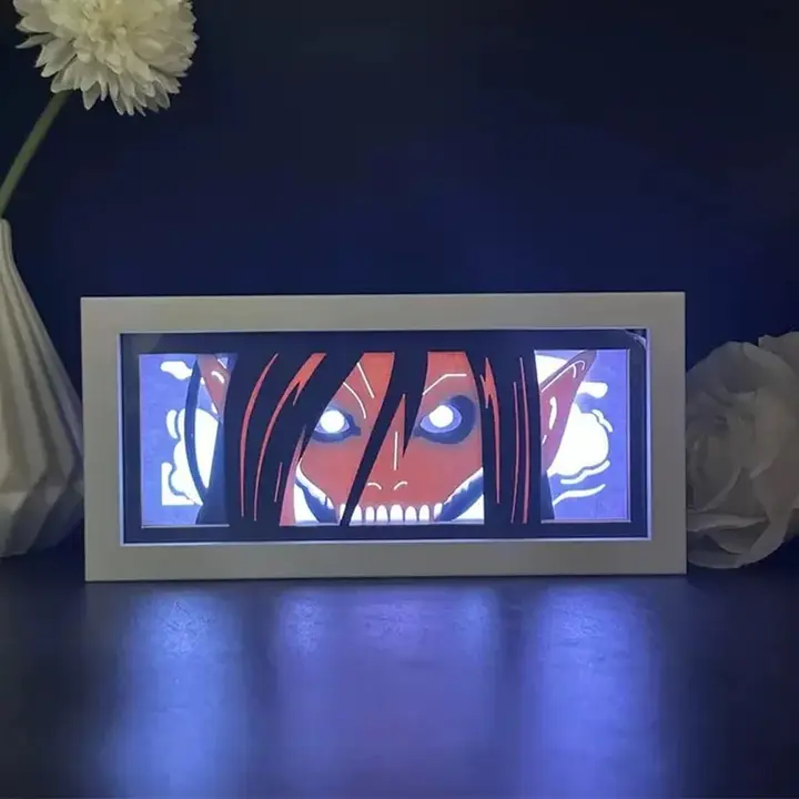 Lámpara caja de luz de papel Eren Jaeger, tipo 7 (Xinchangda)