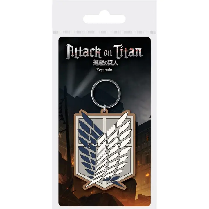 Llavero metálico Attack on Titan (Pyramid International)