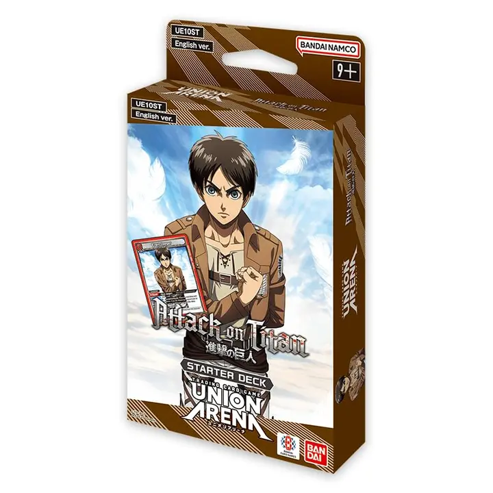 Mazo de inicio Attack on Titan de Union Arena (Bandai)