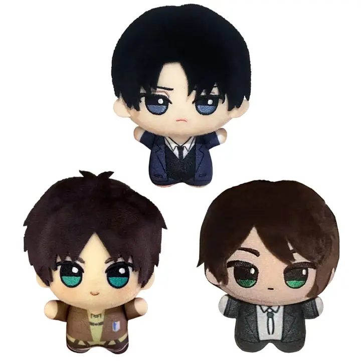 Colgante de peluche de Attack on Titan «Tipo 12», 10 cm (sin licencia)