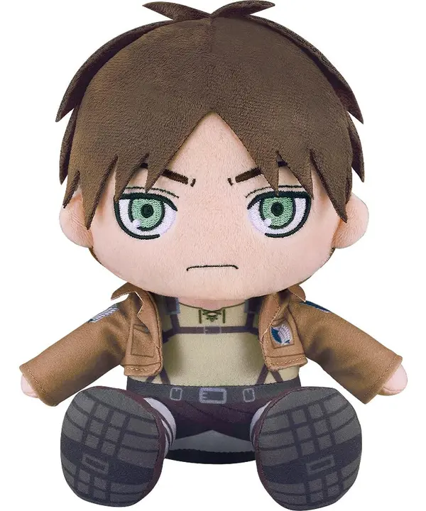 Peluche de Eren Jaeger, 17 cm — Temporada final (Good Smile Company)
