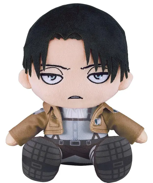 Peluche de Levi Ackerman, 17 cm — Temporada final (Good Smile Company)