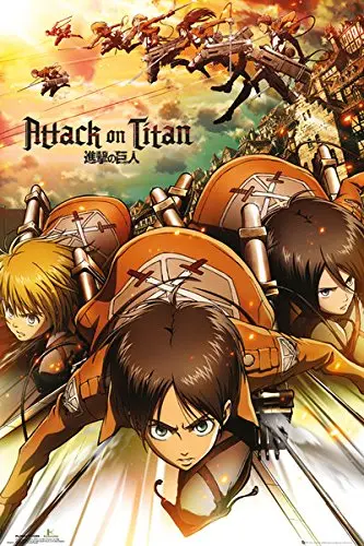 Póster Attack on Titan «Attack», 61 x 91,5 cm