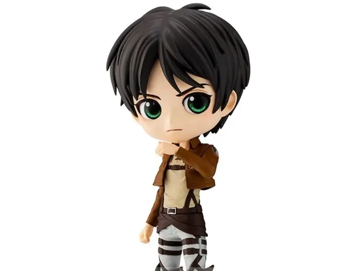 Q Posket Eren Yeager (Ver. A), 14 cm (Banpresto)