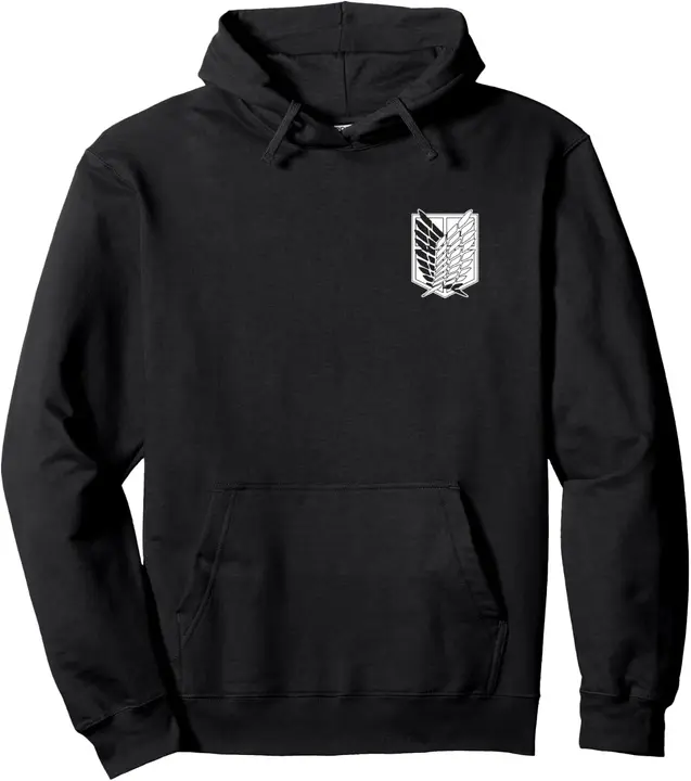 Sudadera con capucha AoT T4 «Scout Regiment Headliner» (bolsillo canguro)