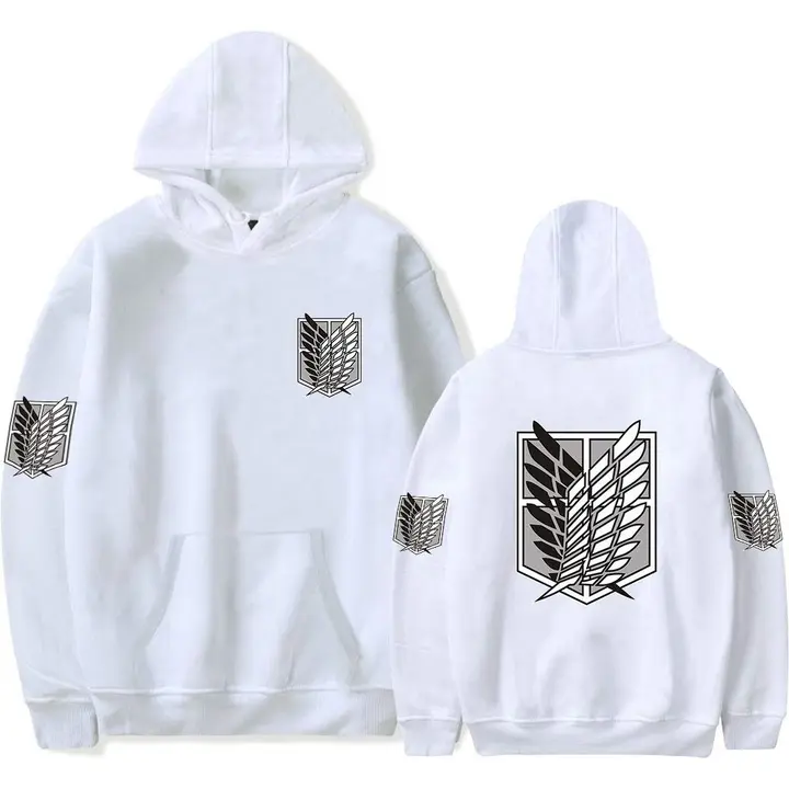 Sudadera con capucha Legión de Reconocimiento, diseño 1 blanco (LKY STAR)