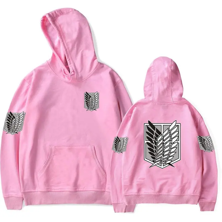 Sudadera con capucha Legión de Reconocimiento, diseño 1 rosa (LKY STAR)