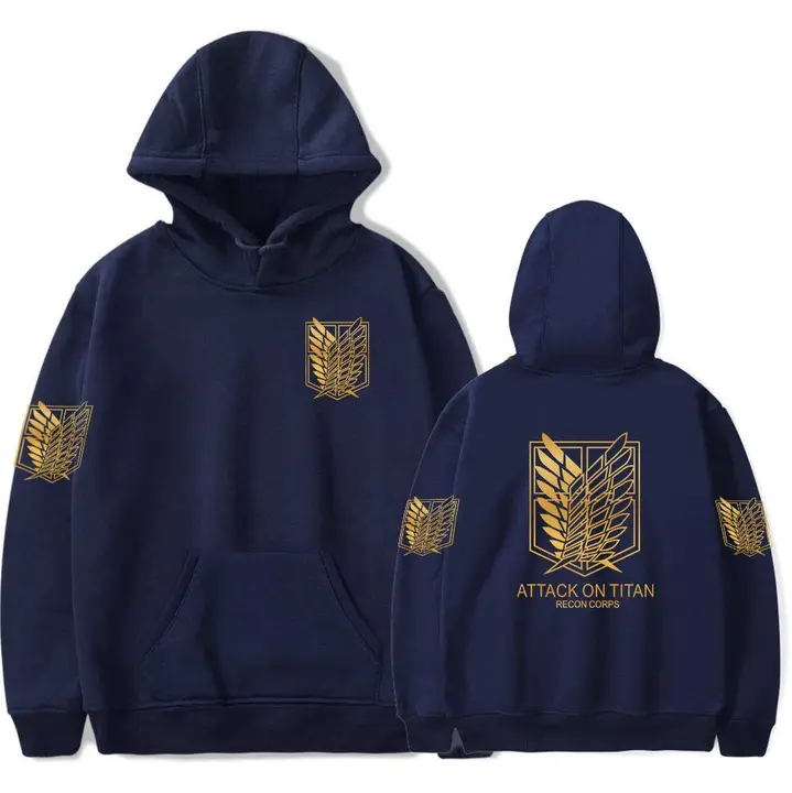 Sudadera con capucha Legión de Reconocimiento, diseño 2 azul (LKY STAR)