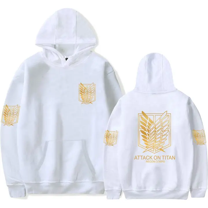Sudadera con capucha Legión de Reconocimiento, diseño 2 blanco (LKY STAR)