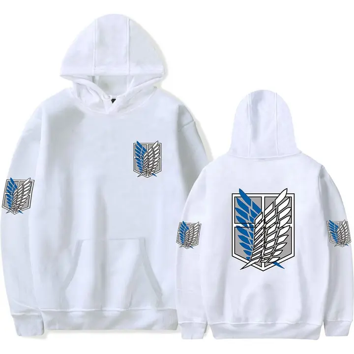 Sudadera con capucha Legión de Reconocimiento, diseño 4 blanco (LKY STAR)