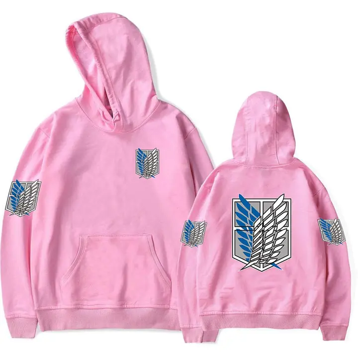 Sudadera con capucha Legión de Reconocimiento, diseño 4 rosa (LKY STAR)