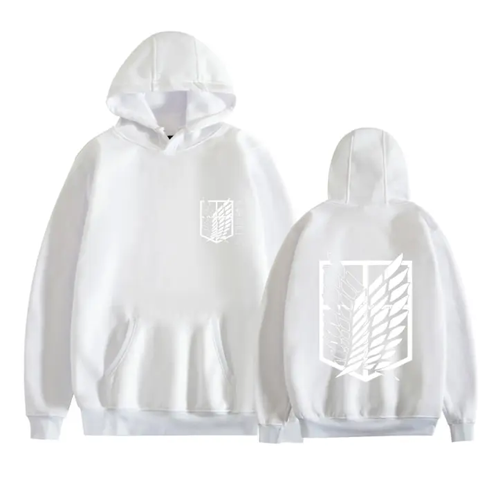 Sudadera con capucha Levi Alas de la Libertad — blanco 3, talla