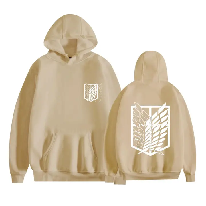 Sudadera con capucha Levi Alas de la Libertad — caqui 3, talla