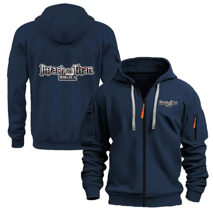 Sudadera patchwork Attack on Titan (WZYRZ) — modelo D, talla