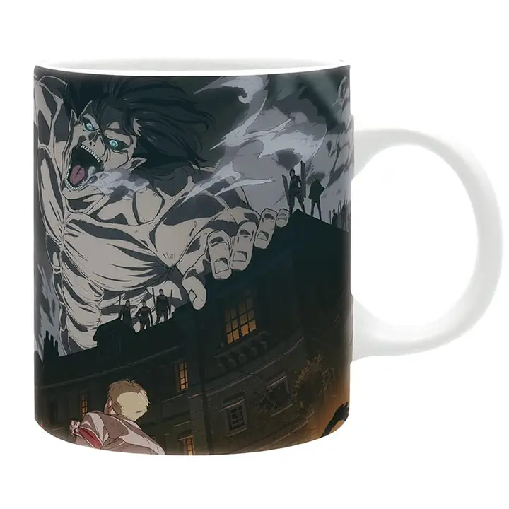Taza Attack on Titan Temporada 4 Key Art, 320 ml (ABYstyle)
