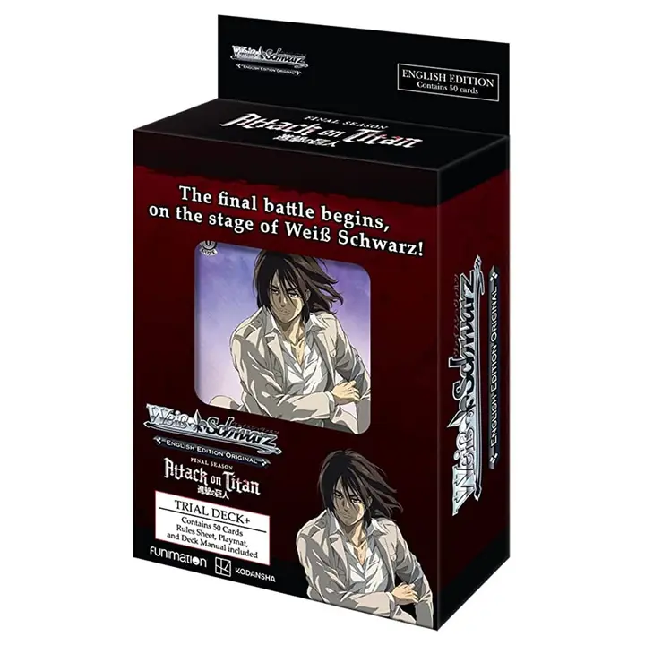 Weiss Schwarz Attack on Titan Final Season Trial Deck+ (Bushiroad)